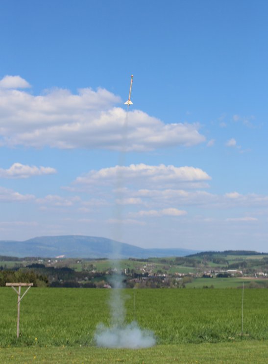 Kinder raketa TKocourek Rapier D